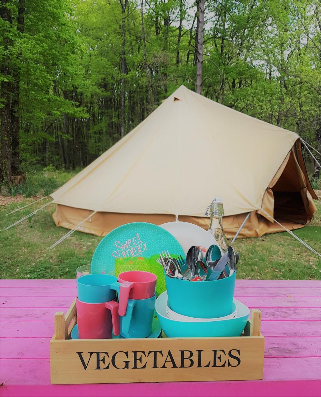 Camping Bois De St Hilaire Chalandray ภายนอก รูปภาพ